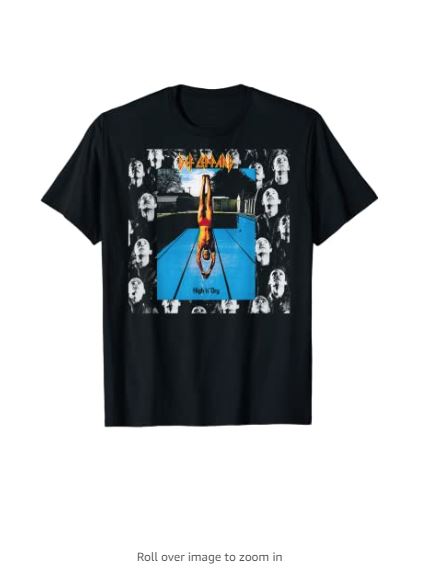 Def Leppard - High 'n' Dry T-Shirt