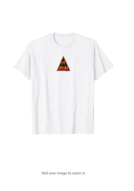 Def Leppard - Tiny Triangle T-Shirt