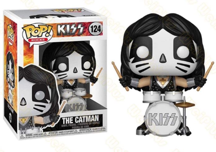 Kiss Pop Figure The Catman Collectible Vinyl Figure from KISS (drummer) Collection