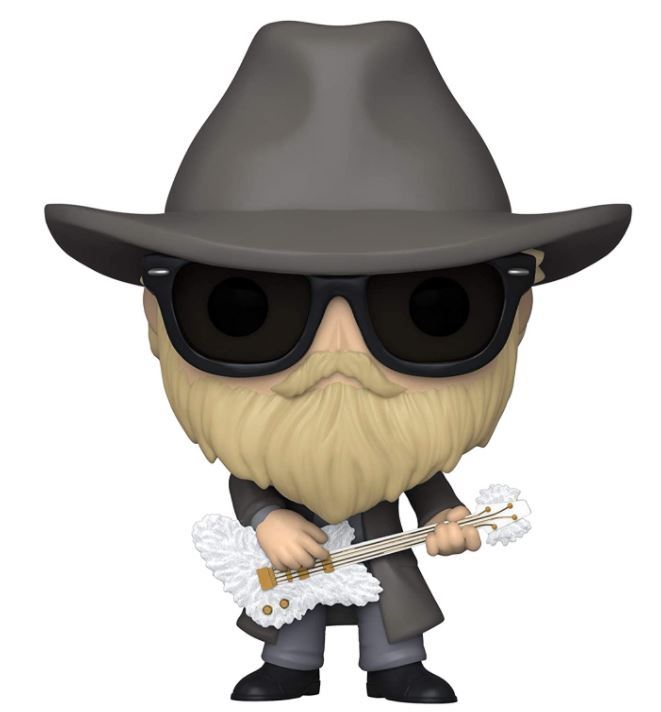 POP Rocks: ZZ Top-Dusty Hill Collectible Toy, Multicolour