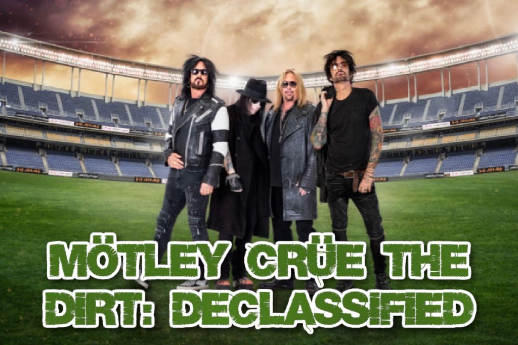 MÖTLEY CRÜE’S THE DIRT: DECLASSIFIED – The bands first Graphic Novel.